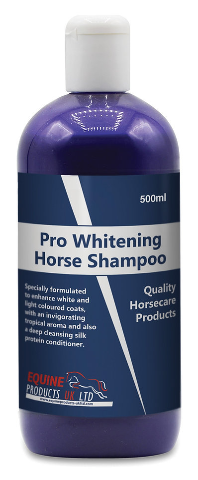 Shampoo for hvite hester (Pro Whitening) 500ml