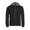 Hettejakke unisex, full zip