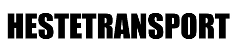 HESTETRANSPORT - klistremereke