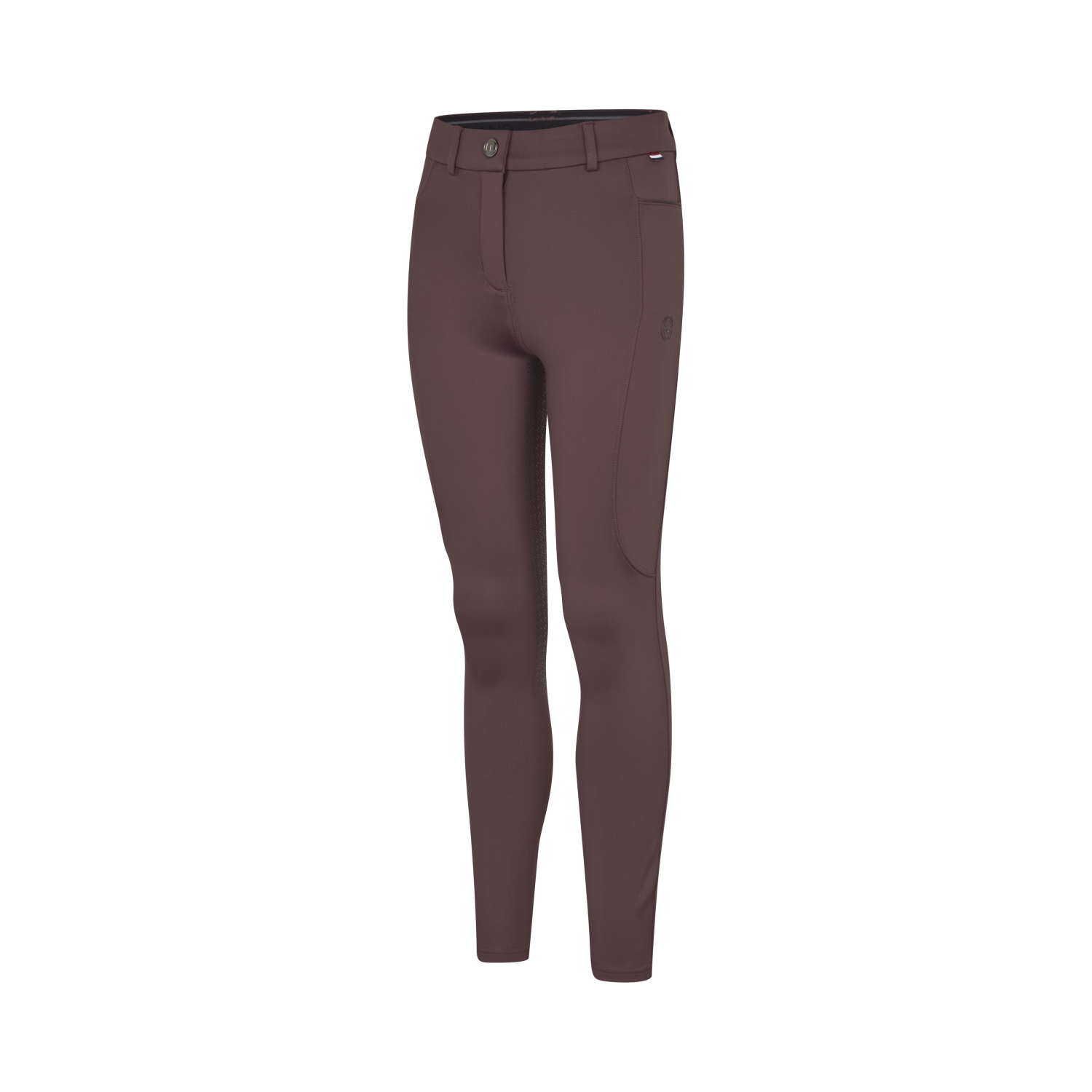 KLKaya Ladies H Shape F-Grip Breeches, Plum Wine