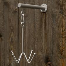 Grooming Deluxe Bridle Hook 4 Prong w/ Wall Attachment