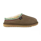 C2E LUCCA Unisex Sheep Leather Slippers