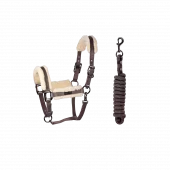 KLLexie Faux Fur Halter and Rope