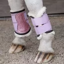 Kentucky Vegan Sheepskin Turnout Boots Unicorn Glitter
