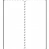 Fraktetikett 105 x 220 mm. For laser-/blekkskrivere. To etiketter per ark, 500 ark per eske