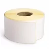 Transportetikett 99 x105 mm Postetikett. Permanent lim (500 stk pr rull)