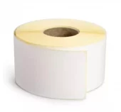Transportetikett 99 x105 mm Postetikett. Permanent lim (500 stk pr rull)