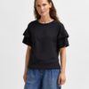 SLFRYLIE ss florence tee Black