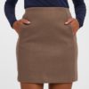 VMFORTUNEALLISON hw short skirt Brown