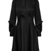 YASFERNI ls dress Black