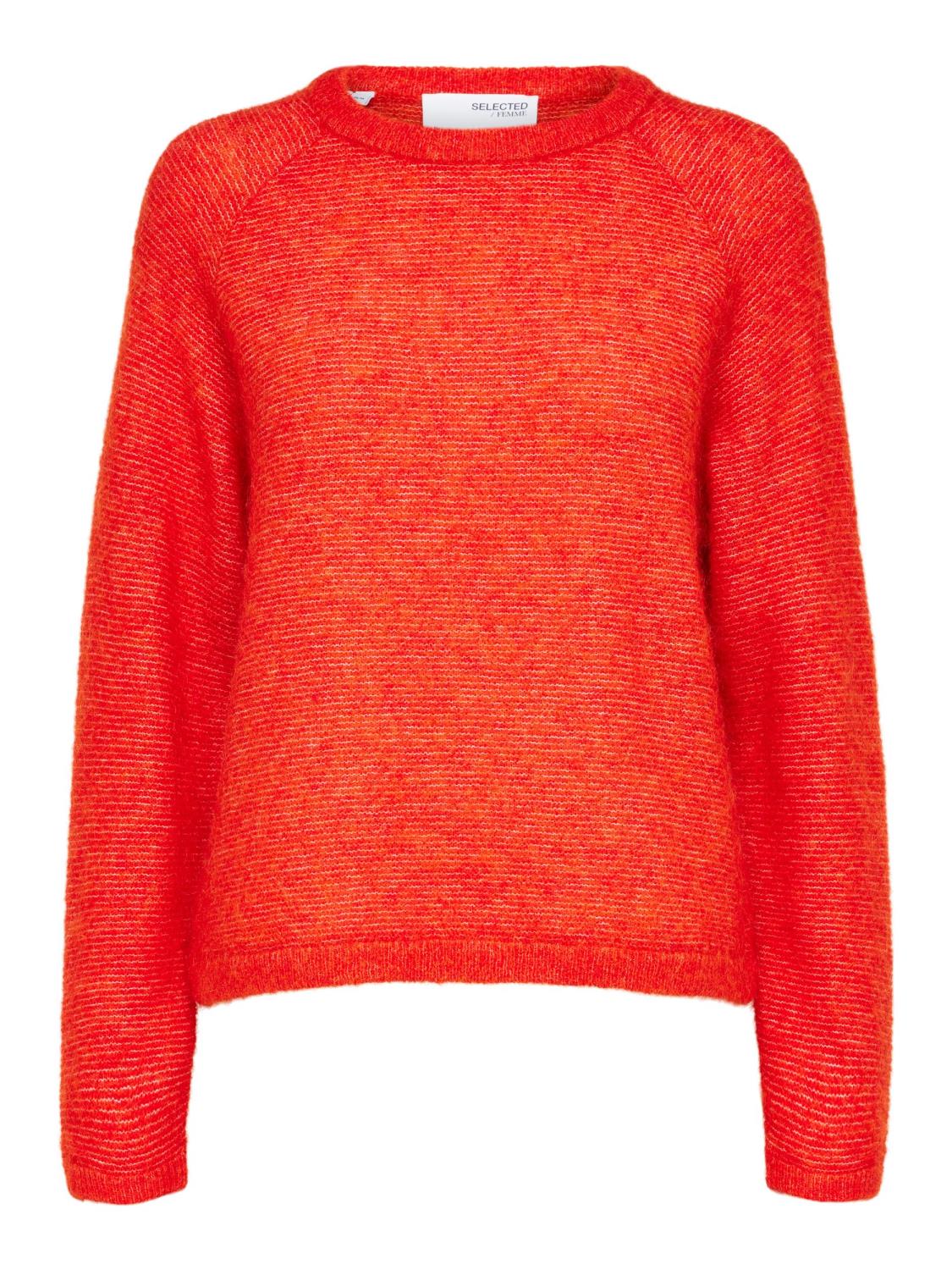 SLFIVI ls knit o-neck Fiesta