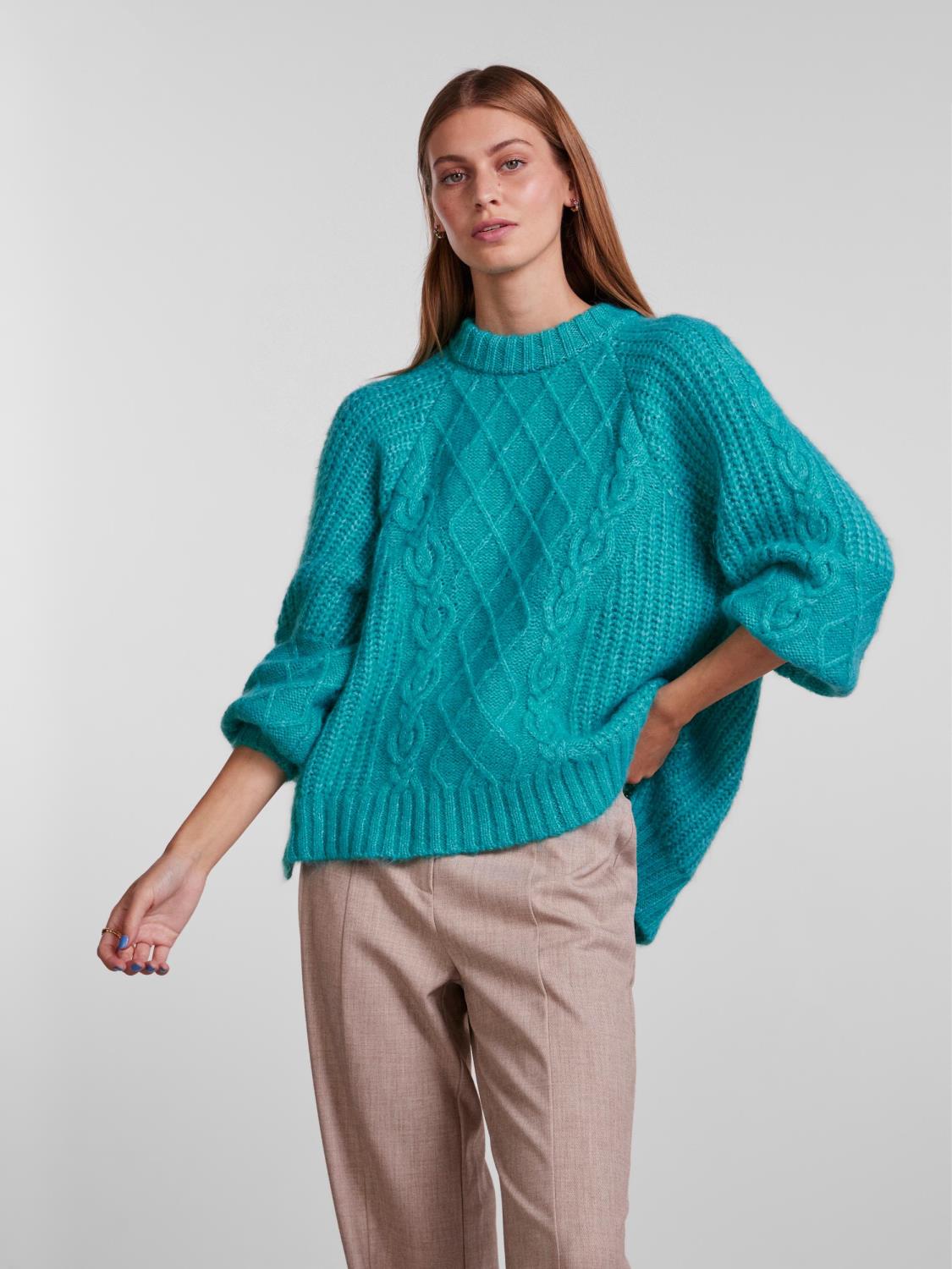YASELNA ls oversize knit pullover