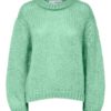 SLFSUANNE ls knit o-neck Green