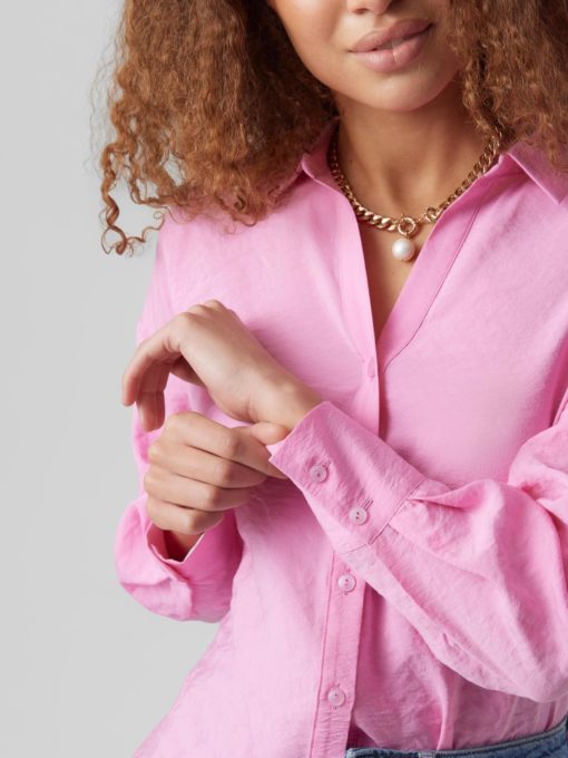VMQUEENY ls oversize shirt Cyclamen