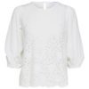SLFRAMONE 3/4 broderi top