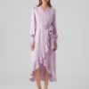 VMCELINE ls wrap dress Lavender