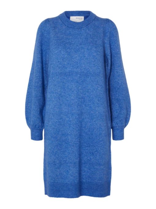 SLFMOLA mia ls knit dress Blue