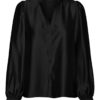 VMNADIA l/s shirt Black