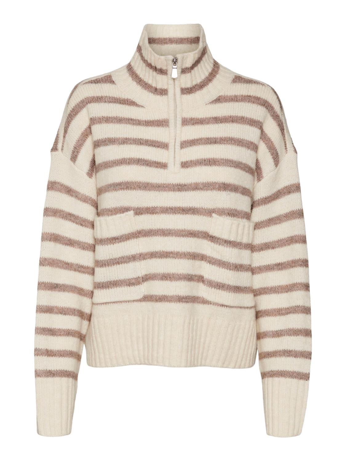 VMCARRY ls highneck zip pullover