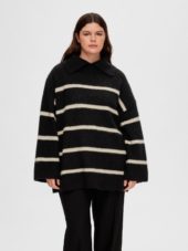 SLFALVA ls collar knit