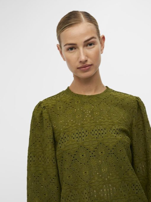 OBJFEODORA L/S TOP Mayfly