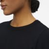 OBJTHESS l/s o-neck knit pullover Black
