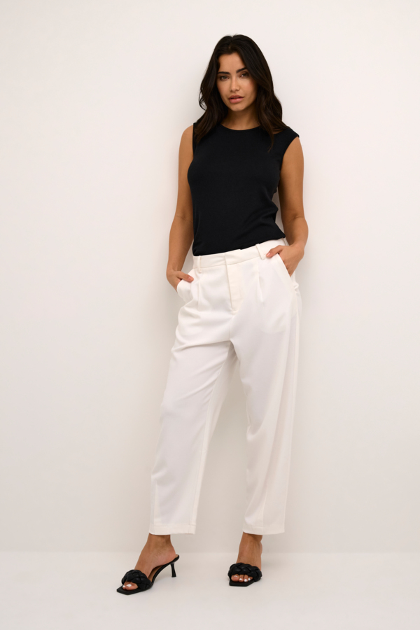 KAmerle 7/8 Pants Suiting White
