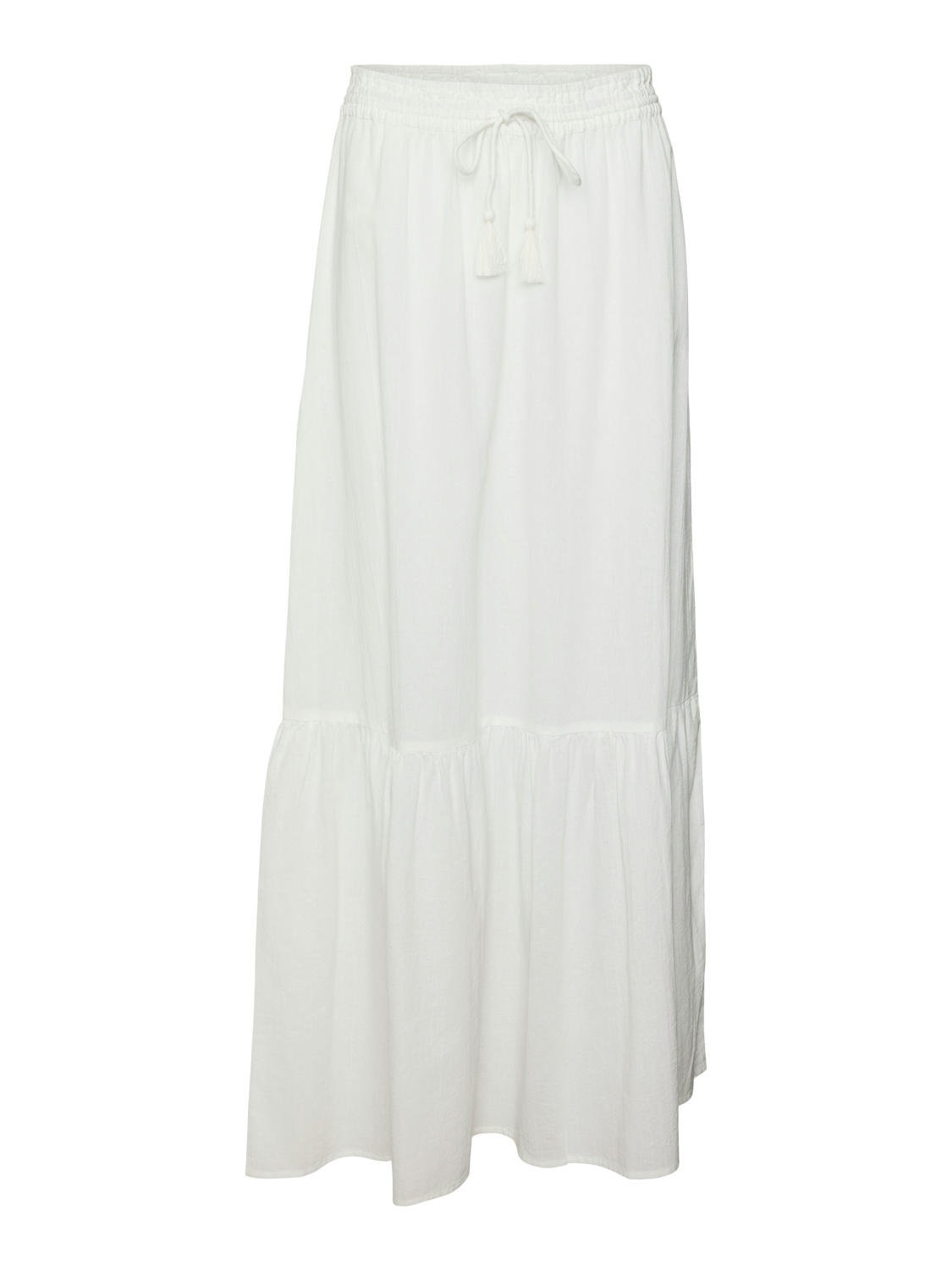 VMPRETTY hw maxi skirt White