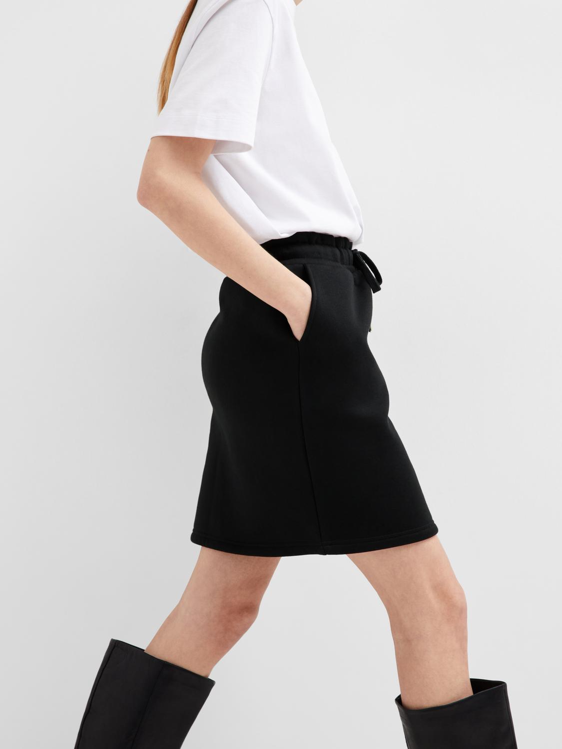 SLFLISA hankie mw short skirt Black