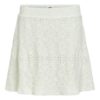 OBJFEODORA mw re short skirt Creme