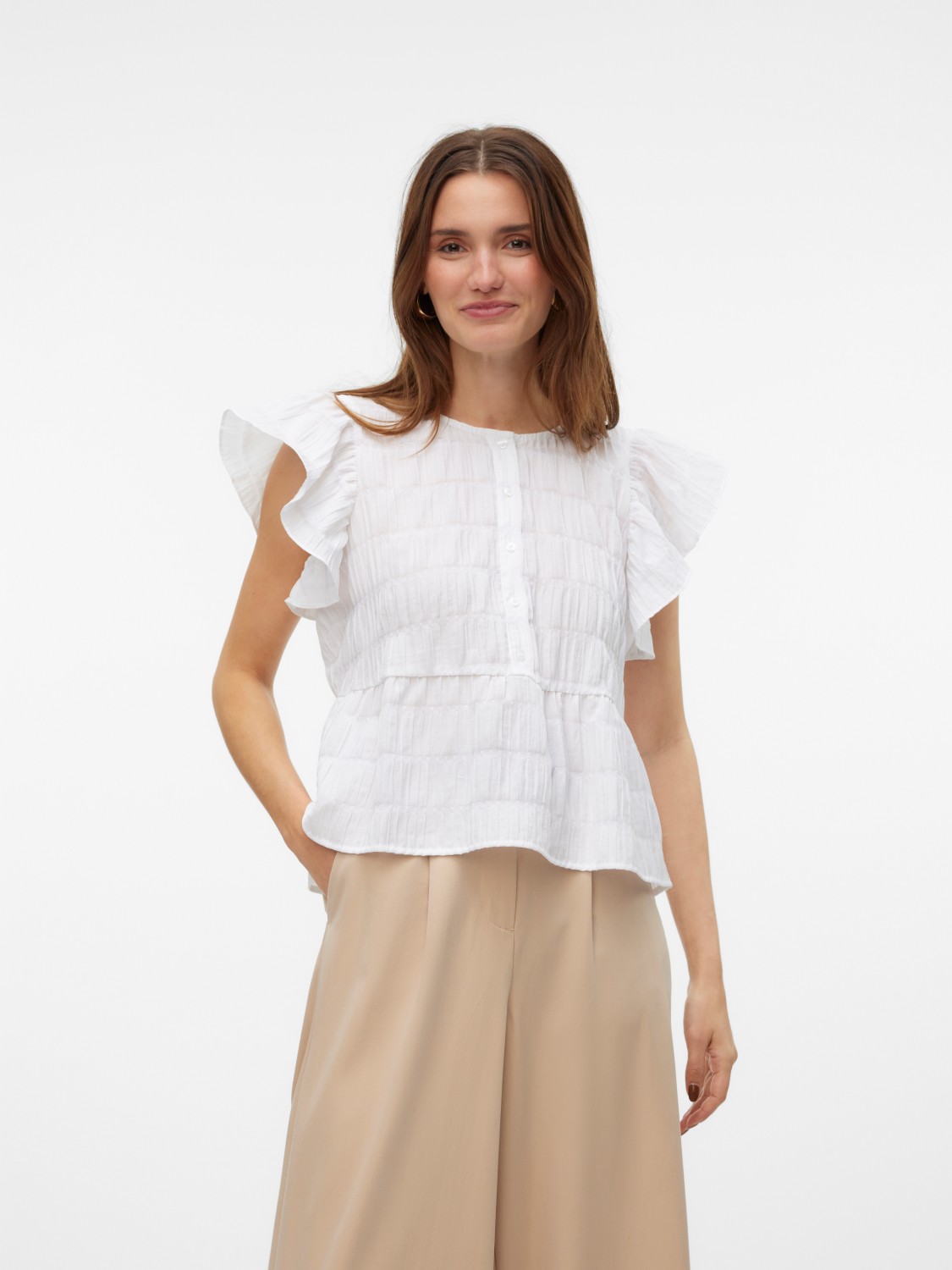 VMERMA s/s button top