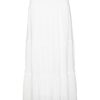 VMKEELEY hw long skirt White