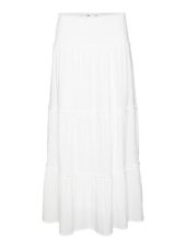 VMKEELEY hw long skirt White