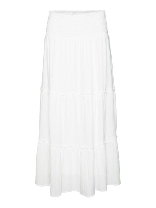 VMKEELEY hw long skirt White