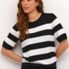 KAlizza striped knit Black