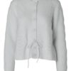 SLFVERA ls knit belt cardigan Grey