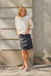 KAgloria Denim Skirt