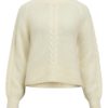 OBJNETE lo knit pullover Sandshell