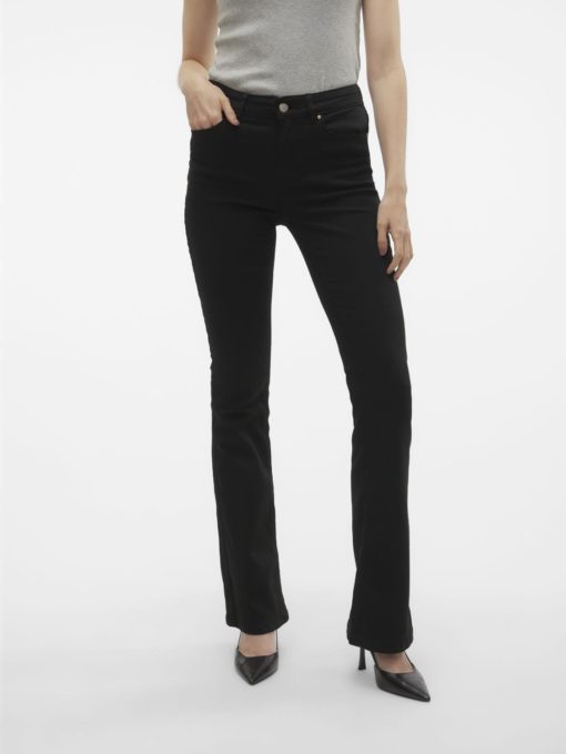 VMFLASH mr flared jeans Black