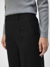 OBJLISA wide pant Stripe