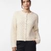 YASBUBBLE ls knit cardigan