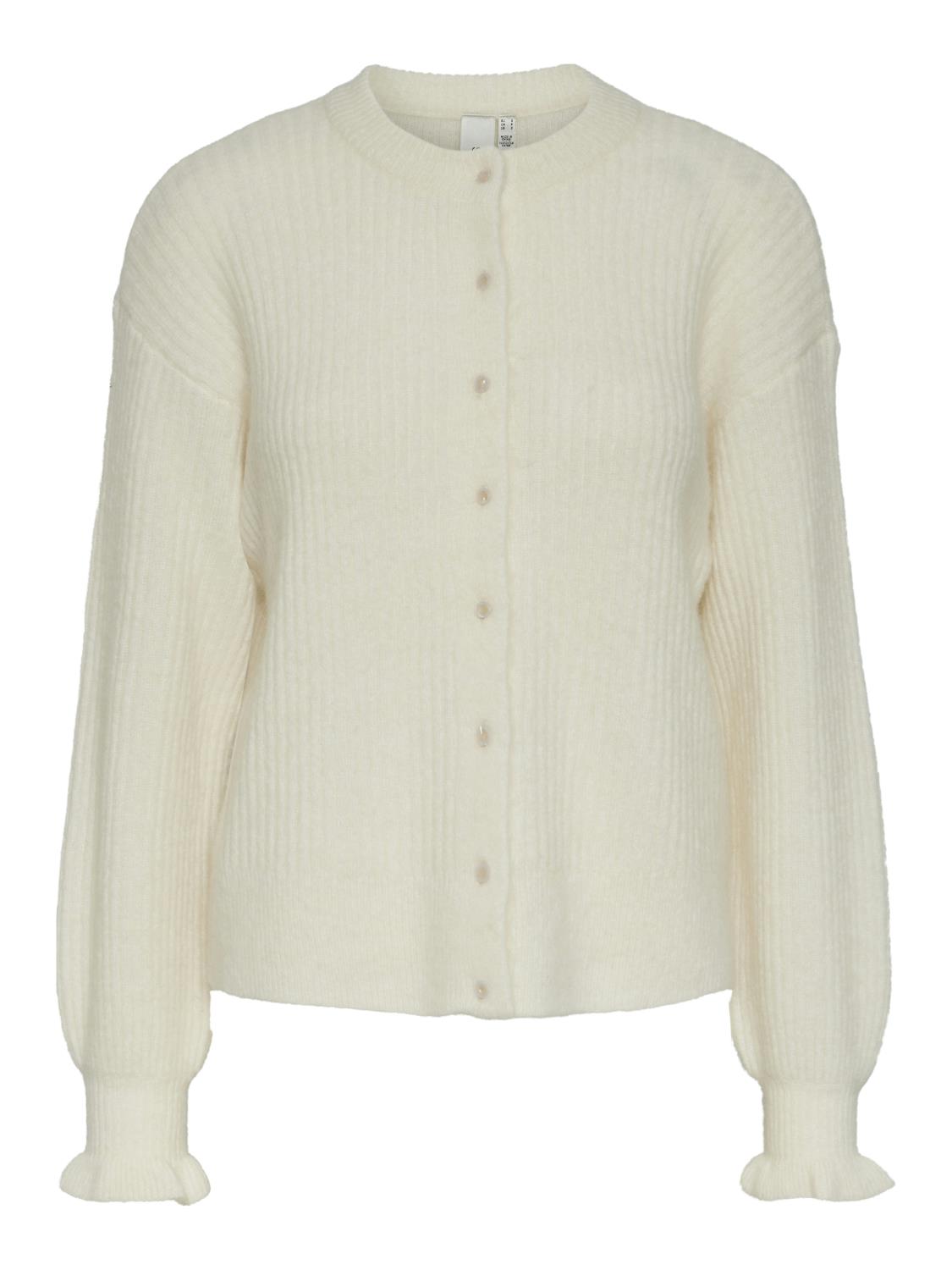 YASCUDDIE ls knit cardigan Birch