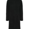 YASEMILIE ls funnel knit dress Black