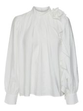 VMBAILEY ls frill top White