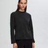 SLFTENNY ls boxy tee Black