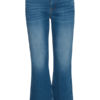 PZROSEL HW Jeans Kick Flared Leg