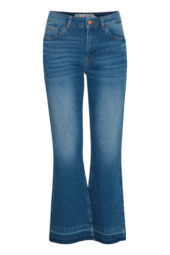 PZROSEL HW Jeans Kick Flared Leg