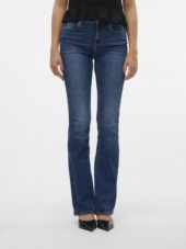 VMFLASH mr flared jeans Dark Blue