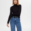 SLFALICE hw wide long wing blue jeans