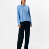 OBJREYNARD square sleeve o-neck Blue